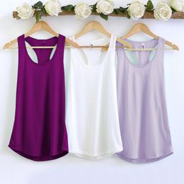 Women's Tanks Camis Summer Cotton Women Tank Top Casual Loose Racerback Workout Ladies Tops Vest M30660 230808