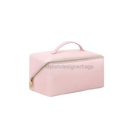 Cosmetic Bags Cases PU Leather Pillow Makeup Bag Large Capacity Portable Makeup Case Travel Wash Bag Portable Makeup Bagstylishdesignerbags