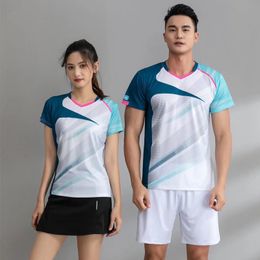 Other Sporting Goods Tennis T shirt For Women / Men Brand Badminton T-shirt casual tennis jerseys table tennis shirts team sportswear 230808