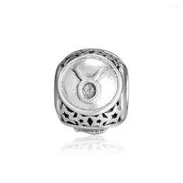 Beads CKK Fit Bracelets Taurus Star Sign Charms 925 Original Sterling Silver Charm For Jewellery Making Bead