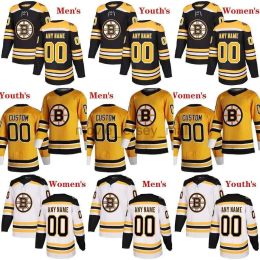 Boston''Bruins''Custom Männer Frauen Jugend Hockey Trikots Männer 33 Zdeno Chara 63 Marchand 37 Patrice Bergeron 88 David Pastrnak 73 Charlie McAvoy