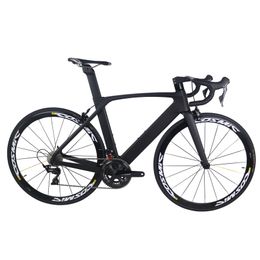 Nyaste 22-hastighets kolfälgbroms Aero Road Komplett cykel TT-X35 med aluminiumhjulfabrik