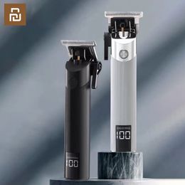 Hair Trimmer Youpin Komingdon Cordless Zero Gapped Trimmer Hair Clipper Professional Barber Shop Men's Haircut Machine for Beard Barbershop 230808