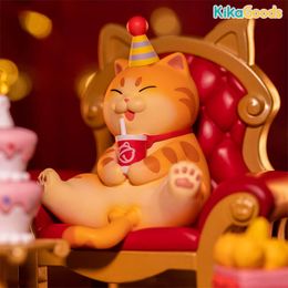 Blind box KikaGoods Cat Bell A Good Relaxing Time Blind Box Gift Kid Toy Collection Doll Collectible Cute 230808