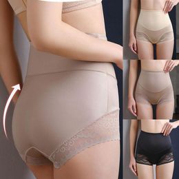 Women's Shapers Women Pants Thermo Leggings High Waist Thigh Shorts Breathable Shapewear Postpartum Belly Wrap Hip Silk Thongs For