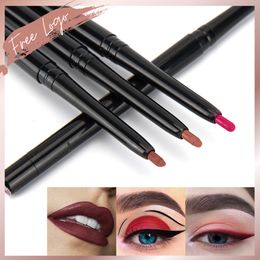 Lipstick Creamy Lip Liner Custom Retractable Waterproof Longlasting Private Label Matte Makeup Smoothly Pencil Rotation 230808