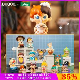 Blind box Original Dudoo Holiday Diary Series Blind Box Guess Bag Caja Ciega Toy Anime Figures Cute Model Girls Birthday Gift Collectible 230808