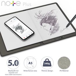 Graphics Tablets Pens XPPen Note Plus Smart Notebook Bluetooth 50 Compatable Reusable Erasable Cloud Flash Storage For School Office App Connection 230808
