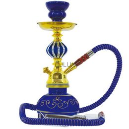 Arab Glass Small Shisha Hookah Set With Hookah Hose Bowl Cachimba Nargile Sheesha Narguile Chicha Water Pipe Hookah Shisha Pipe HKD230809