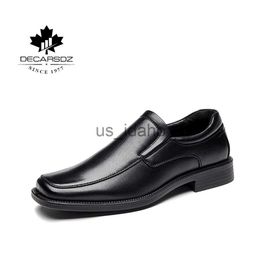 Dress Shoes Men Shoes 2023 New Fashion Comfy Slip-on Boat Shoes Fashion Spring Loafers Footwear High Quality Leather Lined Men Casual Shoes J230808
