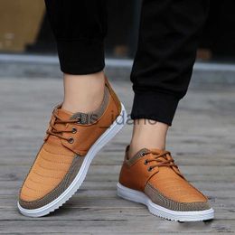 Dress Shoes Spring New Men Casual Shoes Comfortable Soft Mens Canvas Shoes For Men Shoes Breathable Footwear Flat Driving Loafers Shoes J230808