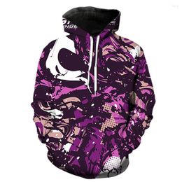 Men's Hoodies Racing Suit Pattern Tops Teens Unisex Hip Hop 3D Printed With Hood Jackets Oversized Sweatshirts 2023