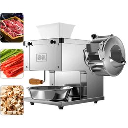 Meat Slicer Commercial Meat Grinder Wire Cutter Dicing Machine Fully Automatic Meat Cutter Stainless Steel Vegetable Cutter