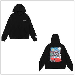mens hoodie designer high street alphabet washed distressed sweatshirts splash ink hip hop hoodys trend plus size sweaters oversized