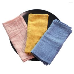 Table Napkin Set Of 6 Cloth Napkins Pure Cotton Material Hemmed Edge Towels Rustic Country Wedding Ramadan Christmas Easter Decoration