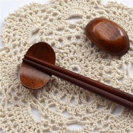 Chopsticks Eco Kitchen Tools Home Decoration Wooden Pillow Care Tableware Holder Spoon Rack Stand