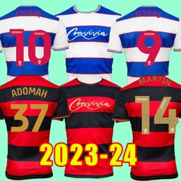 soccer jerseys 23 24 Queens Park Rangers 2023 2024 QPR Bobby Zamora QPR Football Shirts L.Dykes T.Roberts C.Willock A.Adomah O.Shodipo M.Bon