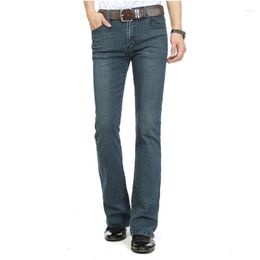 Men's Jeans Men Nostalgic Micro Horn Korean Style Slim Pants More Sizes 26-38 40