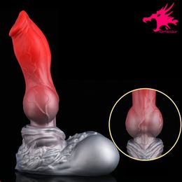 EggsBullets Nothosaur GRAEMEN Huge Anal Plug For Women Men Fantasy Dildo 28cm Sex toys Fidget Toys ButtPlug Vagina Masturbation 230808