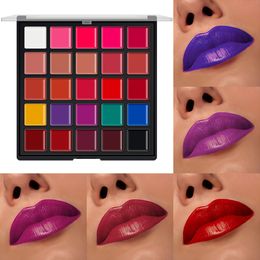 Lip Gloss 25 Color Lipsticks Palette Waterproof Long Lasting Pigment Moisturizing Cosmetic Makeup Lipgloss Professional 230808