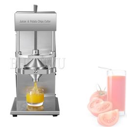 Potato Slicing Machine Stainless Steel Radish Slicing Machine Pomegranate Lemon Juice Squeezing Machine