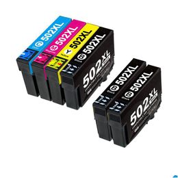 Other Packing Printing Products Wholesale 502Xl Ink Cartridges For Work With Epson Expression Home Xp-5105 Xp-5100 Series Workforce Dhc4E