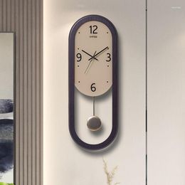 Wall Clocks Wood Kitchen Clock Hanging Nordic Design Quartz Free Shiping Vintage Living Room Classic Fashion Saat Decoration