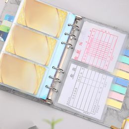 Gift Wrap Loose-leaf Budget Binder Stickers Money Organiser Cash Binders Saving Envelopes