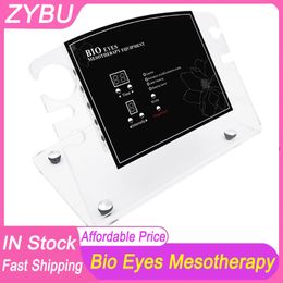 Mesotherapy Face Eye Beauty Machine Bio Electroporation Massage Jade Freezing Skin Rejuvenation Anti Ageing Wrinkle Removal Skin Lifting Salon Spa Home Use