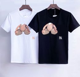T-shirt da uomo di design di lusso 2023 T-shirt a maniche corte con stampa panda T-shirt pura al 100% taglia asiatica M-XXXXXX L