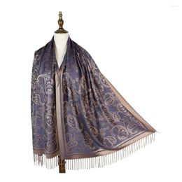 Scarves Winter Paisley Scarf Women Woven Long Shawls Fashion Cape Jacquard Pashmina Hijabs Femme Muffler Stole Mujer Wrap