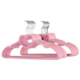 Hangers Clothes Hanger Hanging Adult Children Heart For Durable Supplies (pink) Pattern Clothing Coat