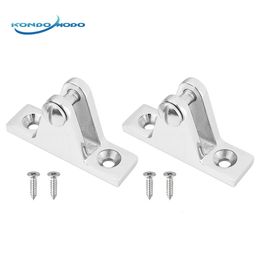 Other Sporting Goods 2PCS Boat Bimini Top Fitting Deck Hinge 316 Stainless Steel Marine Kayak Canoe Cover Sprayhood Hardware 230808