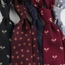 Bow Ties Floral Jacquard Neckties For Mens Novelty Design Wedding Mans Formal Suit Gravatas Slim Women Neck Tie