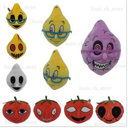 1/2Pcs Ms.LemonS and Mr.TomatoS Plush Toy Soft Stuffed Game Character Ms.LemonS Plushie Doll For Kids Fans Colllection T230810