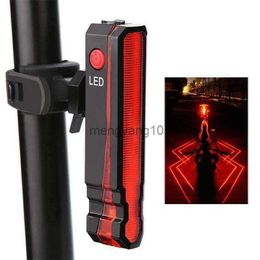 Bike Lights 150 Lumens LED Bicycle Riding Front Rear Light Waterproof Mountain Laser Cycle Lamp USB Rechargeable Taillights Bike Accessories HKD230810