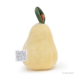 Stuffed Plush Animals 10CM Yellow Pear Plush Fruit And Vegetable Garden Series Yellow Pearl Stuffed Comfort Toys R230810