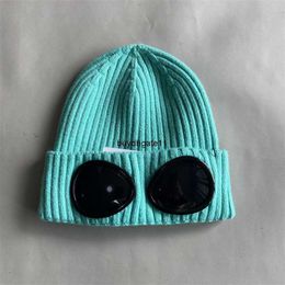 Hat Bonnet Cp Designer Scarf V093 Beanie/skull Caps Glasses Beanie Men's Cp High Quality Knitted Hat Wo