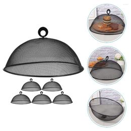 Dinnerware Sets Mesh Screen Tent Dining Table Cover Metal Dinner Protective Reusable Covers Dome Protector