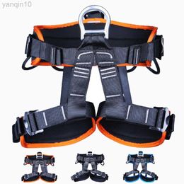 Rock Protection XINDA TUPA Outdoor Tree Surgeon Arborist Rock Climbing Harness Falling Protection Safety Belt Rappelling Escalade Equipment HKD230810