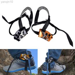 Rock Protection Left/Right Foot Ascender Riser Rock Climbing Mountaineering Safety Equipment HKD230810