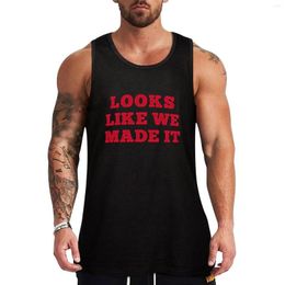 Men's Tank Tops Looks Like We Made It Top Bodybuilding Summer Clothes 2023 T-shirt Man Gym Training Accessories