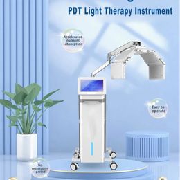 PDT LED professional PDT LED Face Light Therapy Machine Vertical Skin Rejuvenation Wrinkle Removal Devices Shrink Pores Anti-aging Skin Tighting Machine