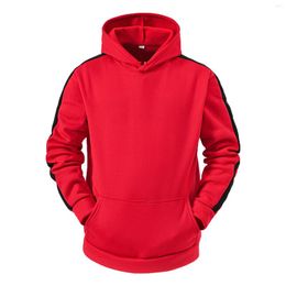 Men's Hoodies Autumn And Winter Hooded Sweater Long Sleeve Top Male Fashion Comfortable Warm Loose Sweatshirts