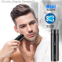 Mini USB Electric Razor Durable Portable Car Wash Razor Men's Beauty Tool Z230811