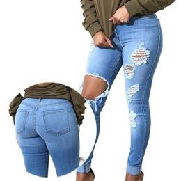 Women's Jeans Ladies Pencil Pants Drop 2023 Style High Waist Mom Slim Fit Buttocks Casual Office