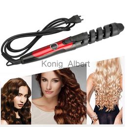 Other Hair Removal Items Professional Hair Curler Roller Magic Spiral Curling Iron Fast Heating Curling Wand Electric Hair Styler Pro Styling Tool x0810