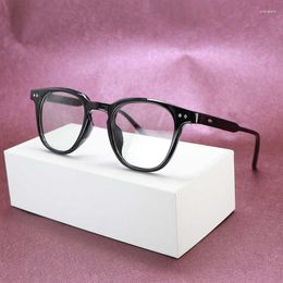 Sunglasses Unisex Anti-blue Pochromic Glasses UV Radiation Protection Fashion Classical Oval Frame For Men Women With High-grade Myopia