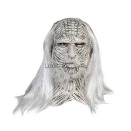 Ghost night king mask Skull Masks Halloween Party Gifts Toy Men Latex Mask Halloween HKD230810