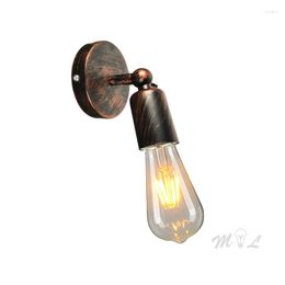 Wall Lamps E27 Retro Lamp Nordic Industrial Light Fixtures Iron Vintage Sconce For Living Room Loft Stair Luminaire